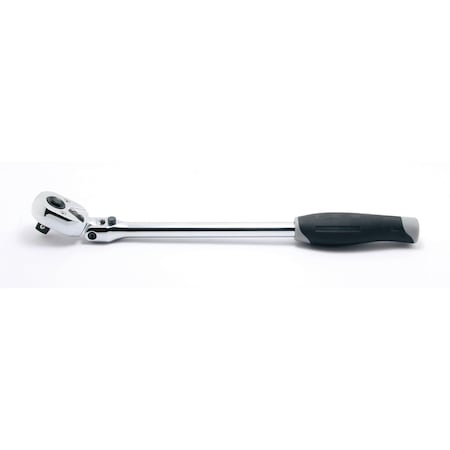 Ko-Ken Ratchet Handle 24 teeth Locking Flexible Head 285mm Push Button Plastic Handle 3/8 Sq. Drive 3774JBL
